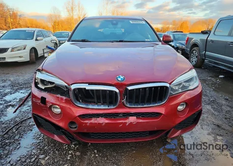 2017 BMW X6 xDrive35I z USA, uszkodzony, nr VIN 5UXKU2C33H0U29027